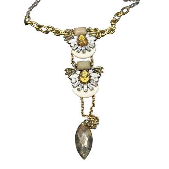 J. Crew Pendant Necklace with jewels - Picture 4 of 7